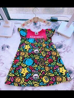 Bape girl dress size；90